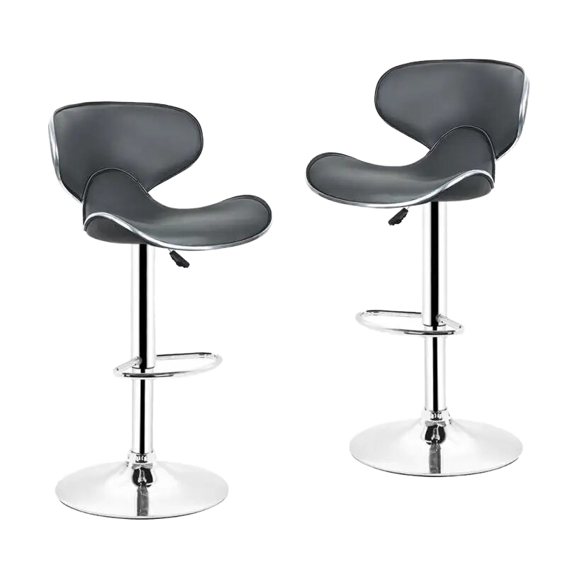 Contemporary Modern Casual Bar Stool Adjustable High Chair for Home Kitchen Dining Hotel Use in Living Room School