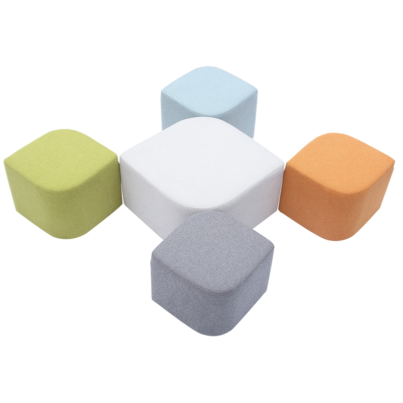 Modern Upholstered Ottoman 5