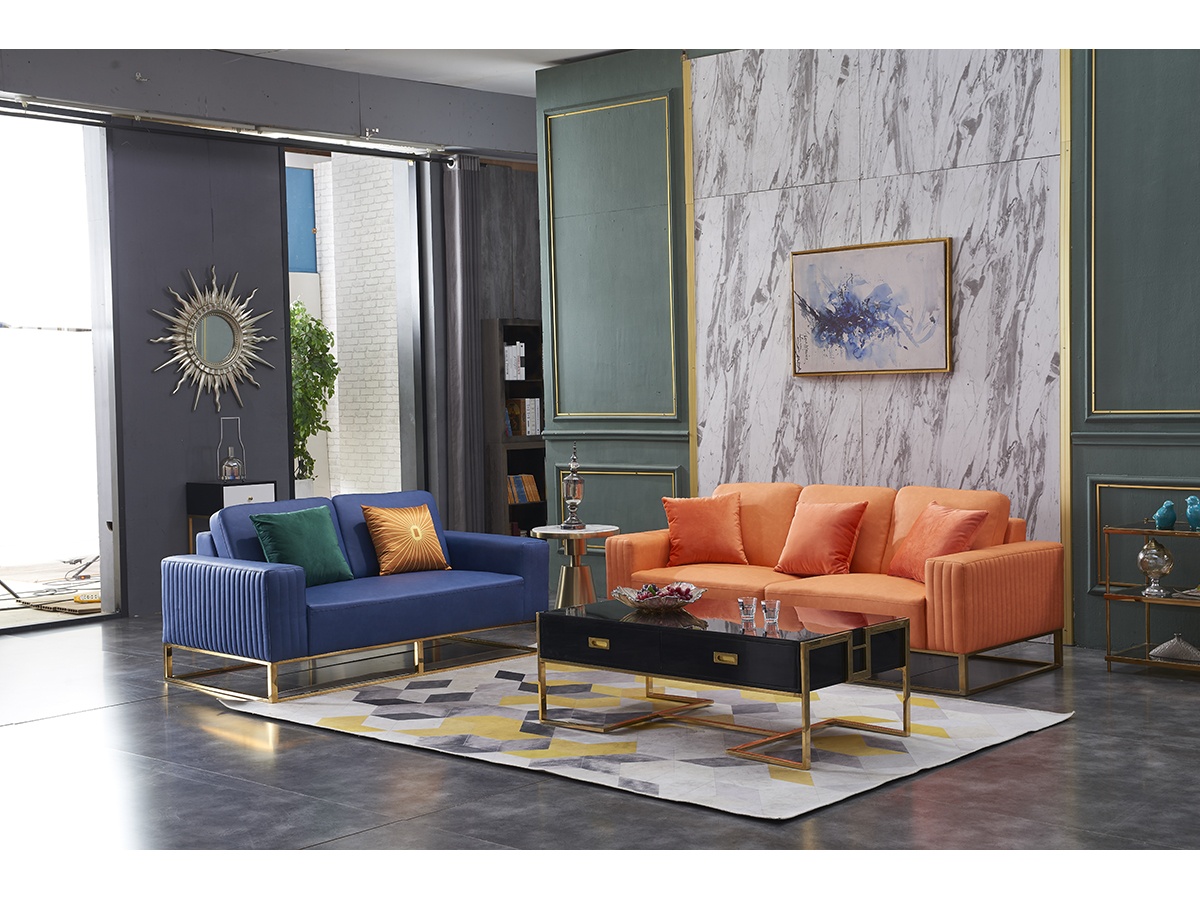 Factory Big Sale Luxury Modern Designed Living Room Furniture Genuine Leather 1 Seat 2 Seat 3 Seat Sofa Sectional