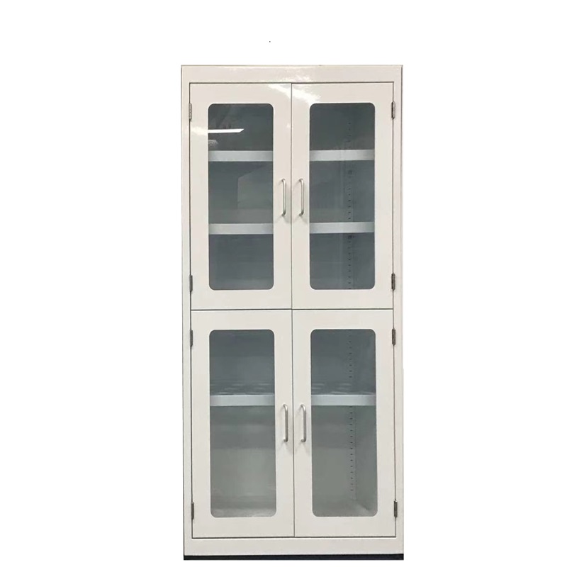 Top Quality Lab Vessel Cabinet Storage Chemical Resistant Steel Cabinet For Glasswares Durable Metal Laboratory Furniture