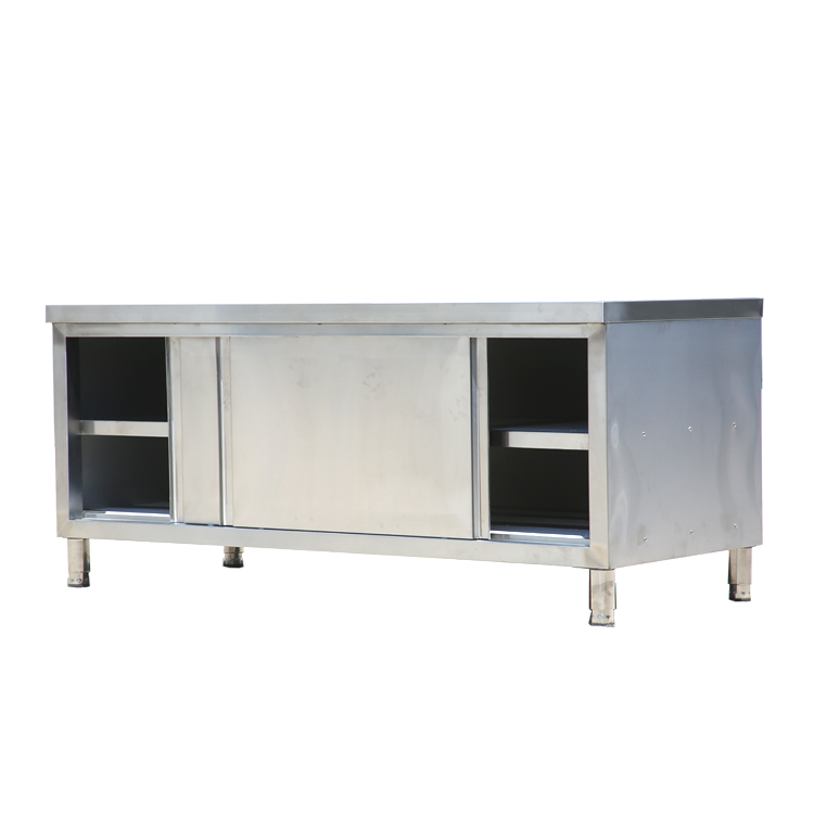 Stainless Steel Work Table Front View