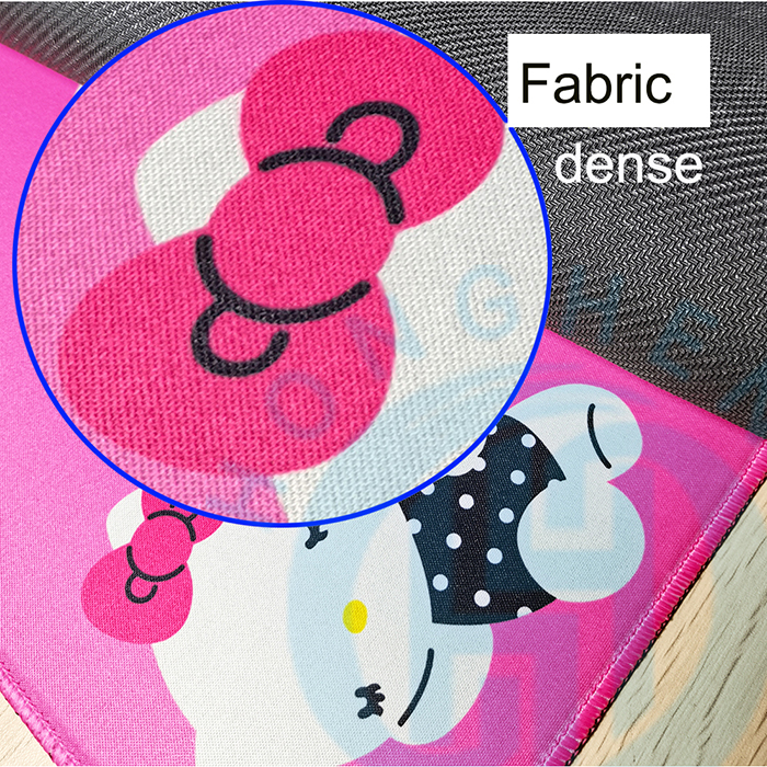 Custom Printed Gaming Desk Mat Anime Large Mouse Pad Non-slip Waterproof Stitched Rubber Keyboard Mat