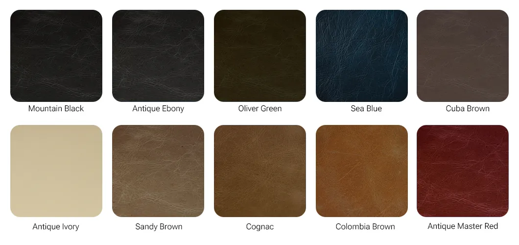 Vintage Waxed Leather Swatch