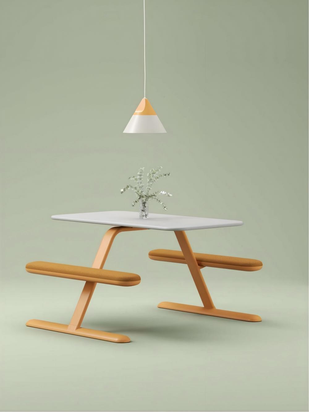 Panca Cafeteria Set Detail Image