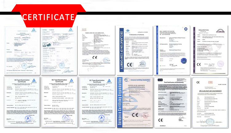 Quality certificates
