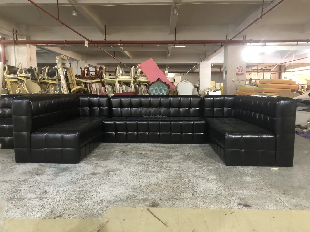 Wholesale Fast Food Coffee Shop Pizza Booth Chair Restaurant Outdoor Bench Seat Dining Table and Chair Set for Restaurant
