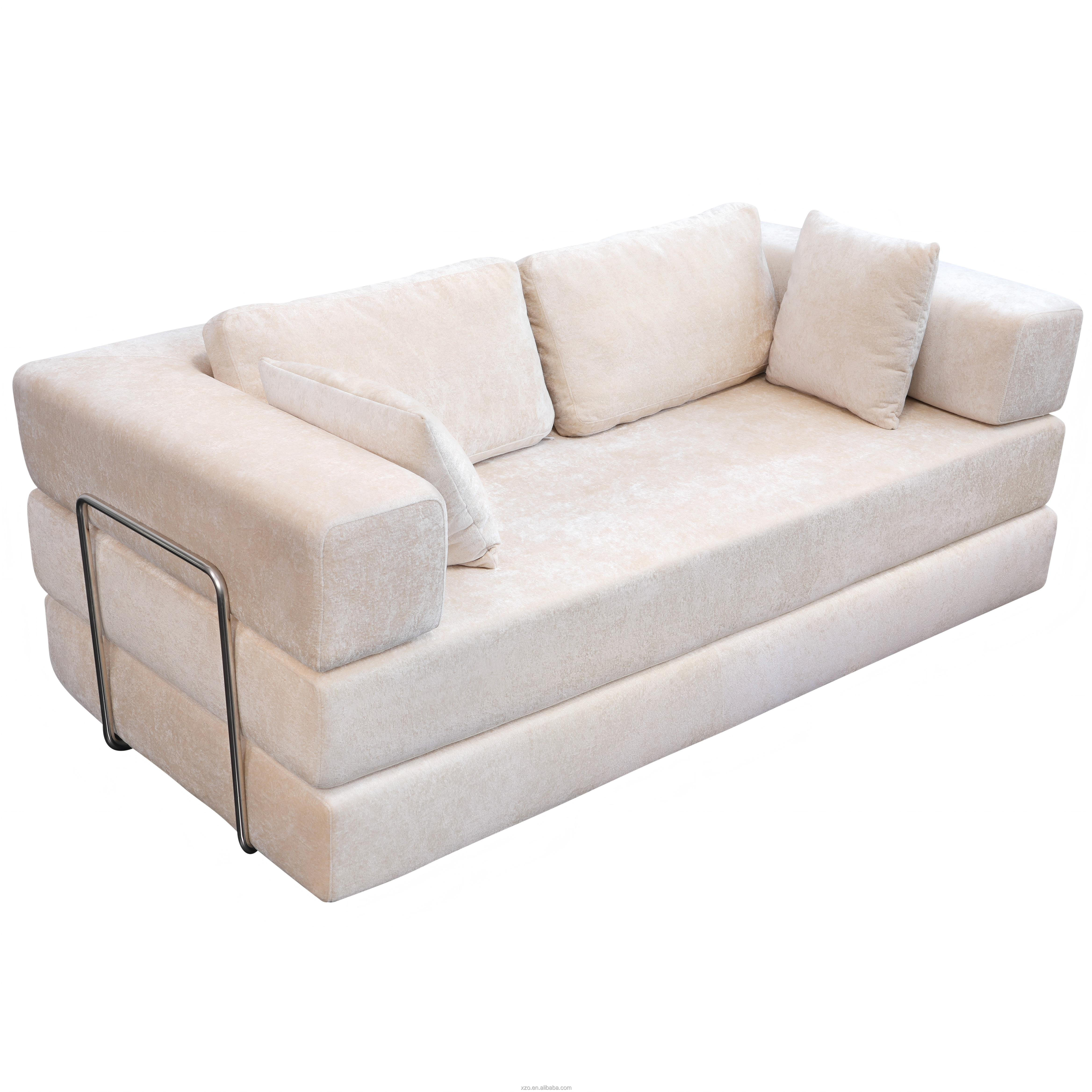 Modular Sofa Bed Double Living Room Sofa Customizable Comfort Foam