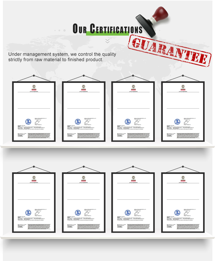Quality Certifications