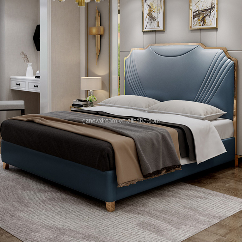 Luxury Natural Bedroom Nightstand BedsideTable