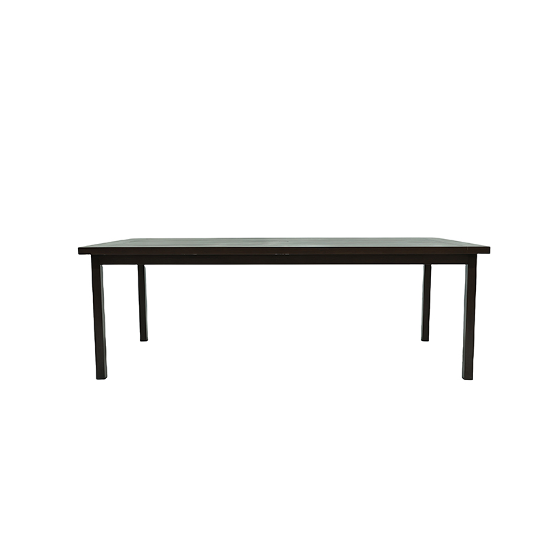Dark Brown Furniture 7-Piece Outdoor/Patio Dining Table Sets with Table and 6 Chairs with Removable Cushion