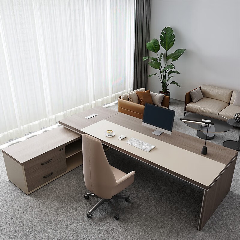 Office Furniture Luxury High Quality Modern Design Executive Desk Set Work Manager CEO Boss Office Workstation