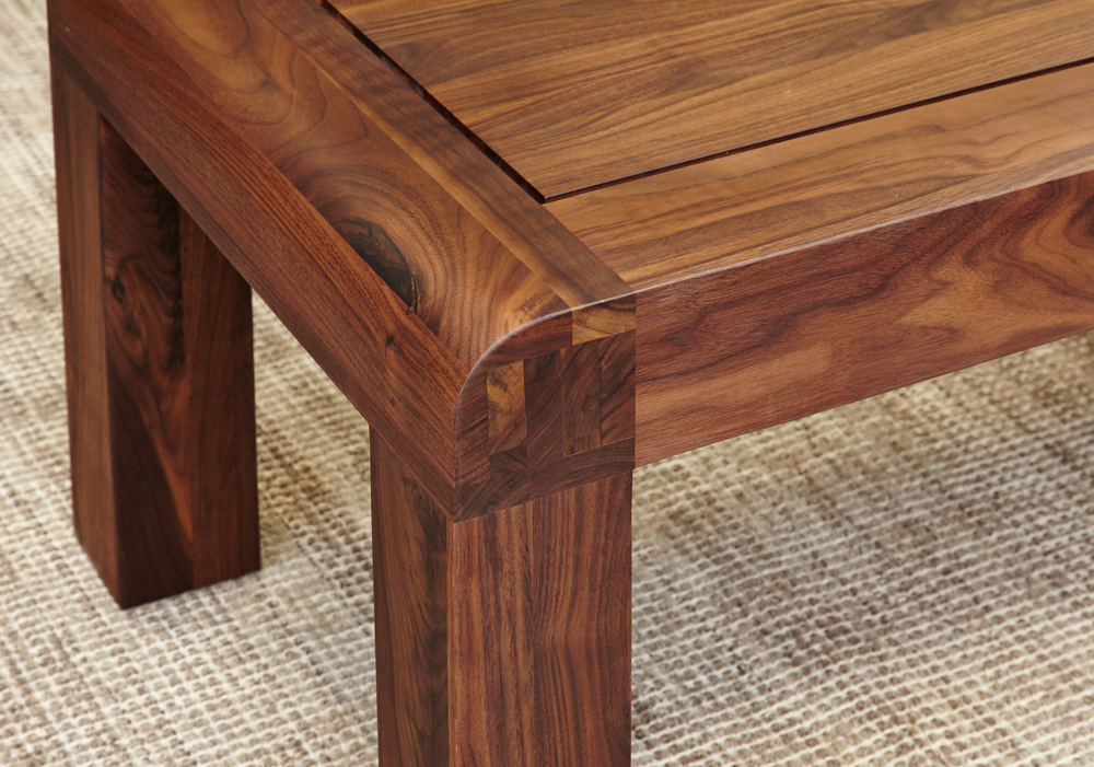 Wholesaler Direct Factory Supply Solid Walnut Wooden Coffee Tables, 3 Nest of Tables for Living Room Bedroom Hallway and Outdoor Furniture