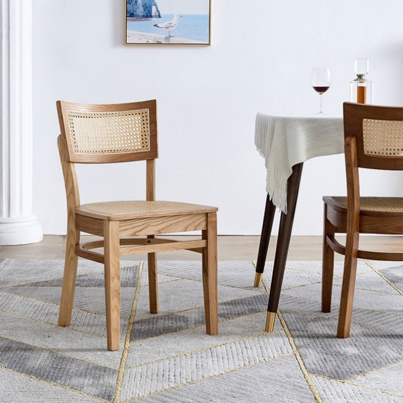 Modern Luxury Dining Set Elegant Restaurant Chairs for Home Hotel Apartment Cafe-Solid Light for Living Room