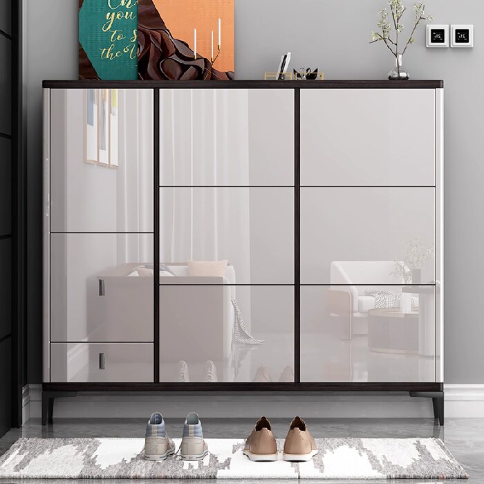 Custom-Made Entryway Furniture with Shoe Storage Organizing Cabinets-Multipurpose Multipurpose Entry Cabinets