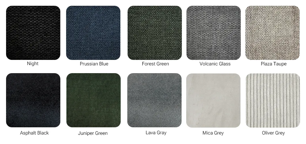 Sofa and Velvet Fabric Colors