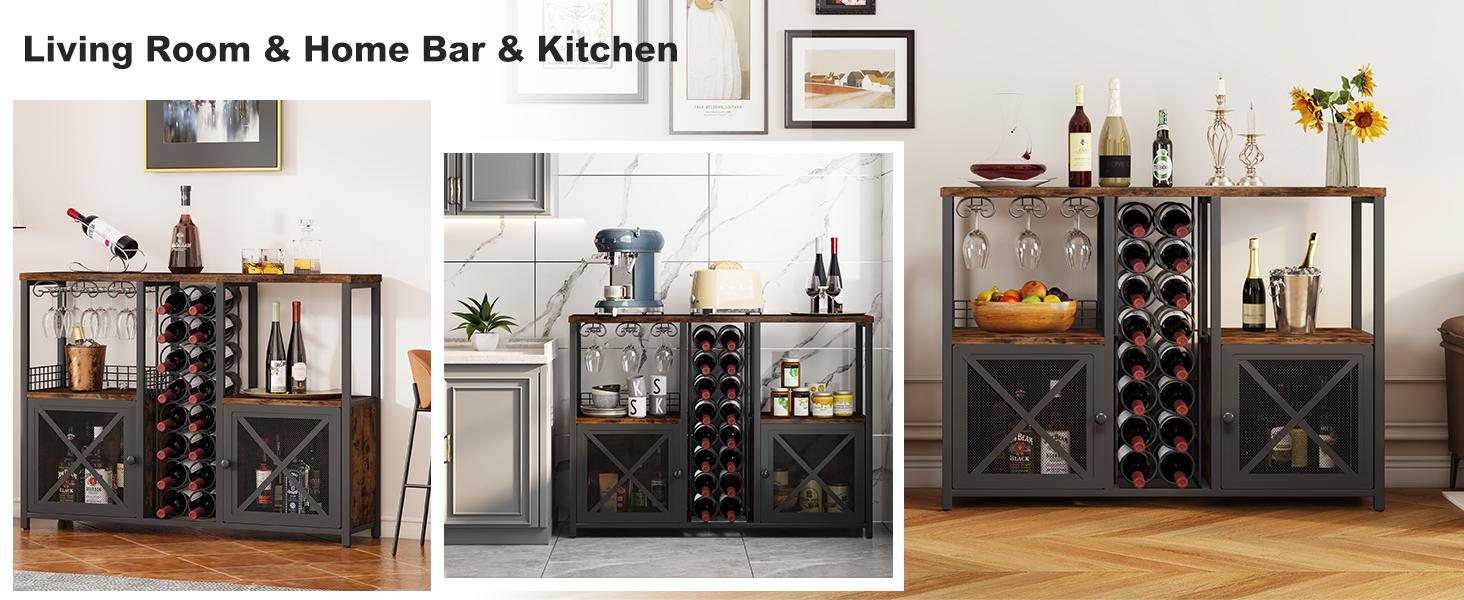 Wine Bar Cabinet View 3