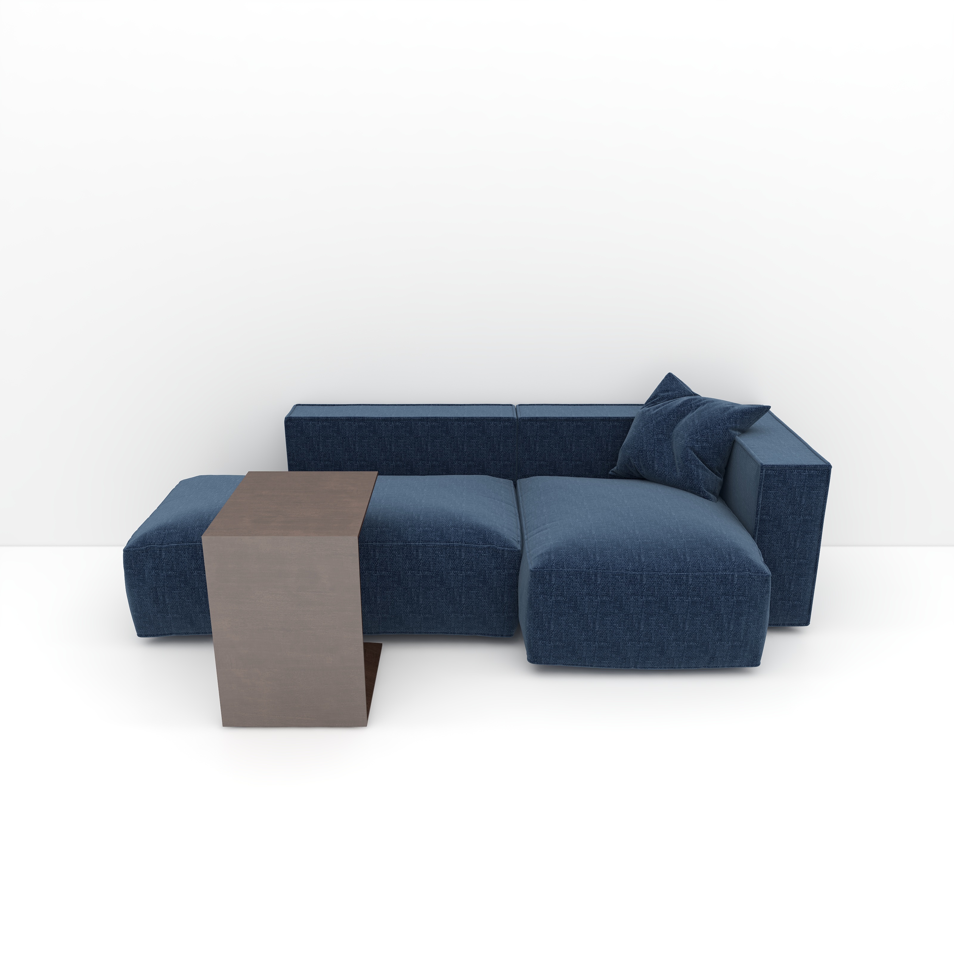 Modern Upholstered Bed Detail 1