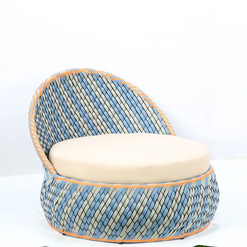 Living Room Furniture Leisure Lounge Chair Accent Chair Nordic Rattan Chairs Modern Luxury Armchair