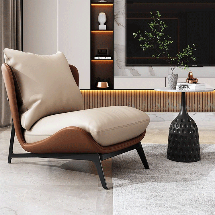 Vantervi Customized Modern Single Sofa Chair Fabric Leisure Hotel Room Cafe Bar Chair for Home Office &amp; Apartment