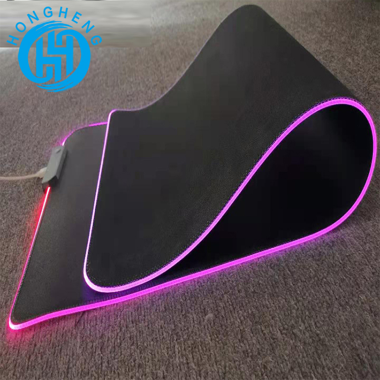 Large RGB Desk Mat With Keyboard Pad For Gaming Mice Durable Stock Product