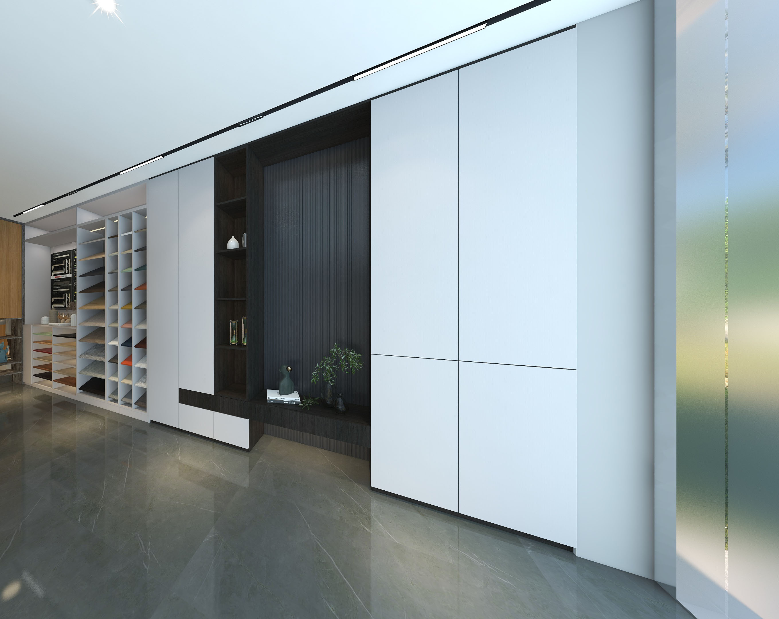 Custom Modular Modern Wood Living Room Cabinets | Durable &amp; Eco-Friendly Design Living Room Furniture Drawing &amp; Project Services