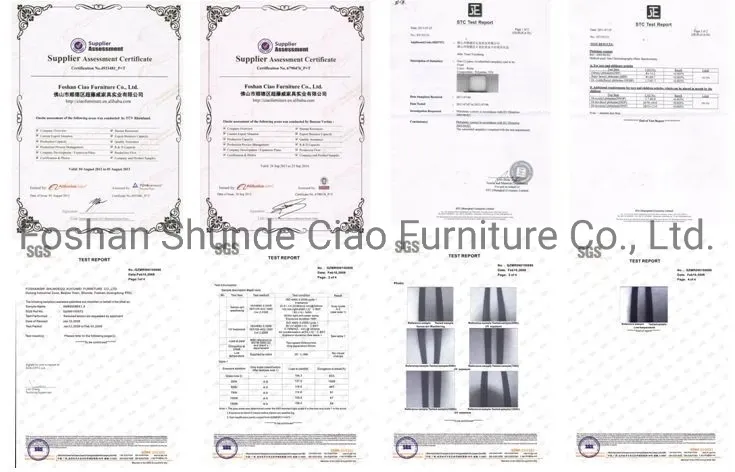 Leisure Hotel Living Room Garden Patio Sofa Set Certification