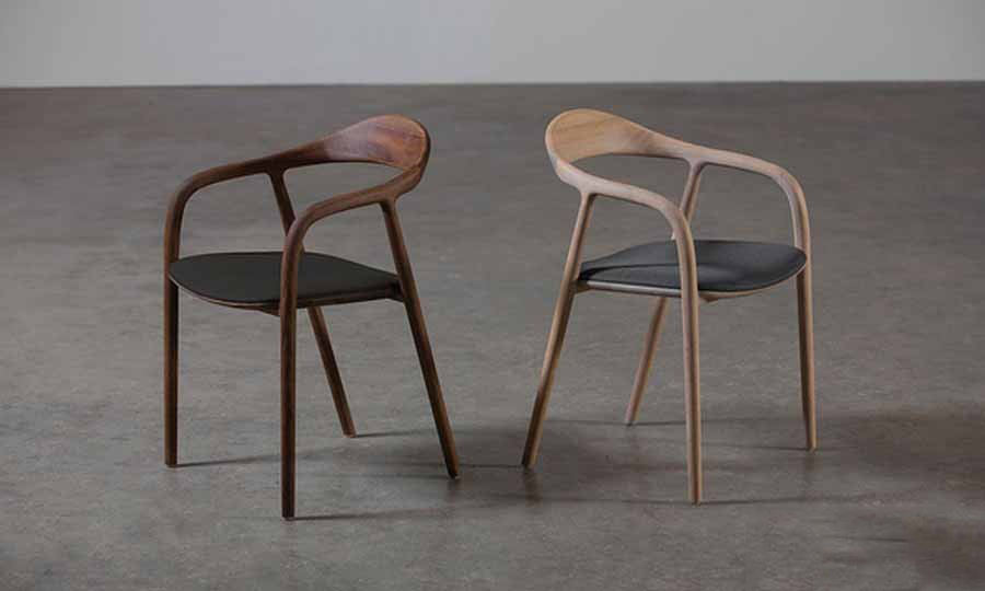 BST Natural Solid Wood Coffee Bar Restaurant Chair Solid Wood Dining Chair Wooden Dining Room Chairs for Restaurant and Hotel