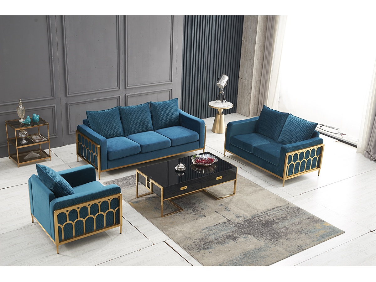 Factory Big Sale Luxury Modern Designed Living Room Furniture Genuine Leather 1 Seat 2 Seat 3 Seat Sofa Sectional