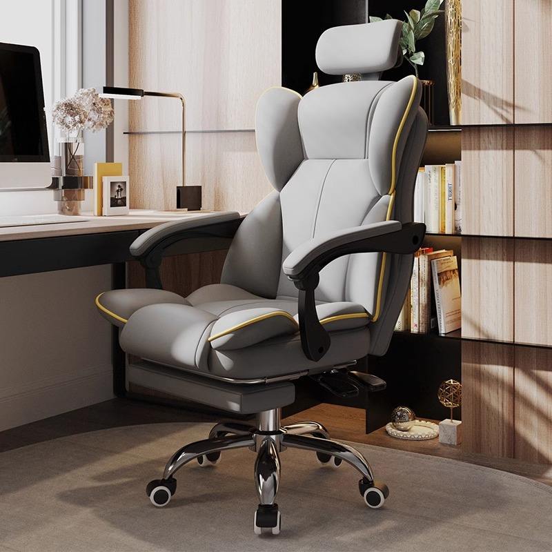 Hot Sale Modern Executive White Pink Ergonomic Office Chair Adjustable 360-degree Rotation Iron Material Home School Use