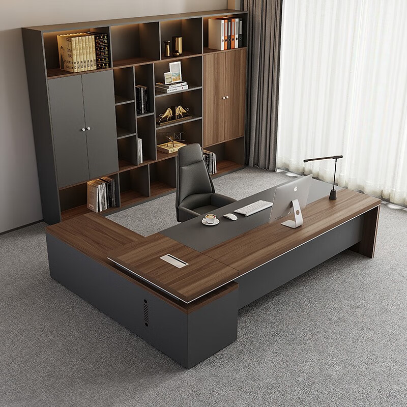 Office Furniture Luxury High Quality Modern Design Executive Desk Set Work Manager CEO Boss Office Workstation