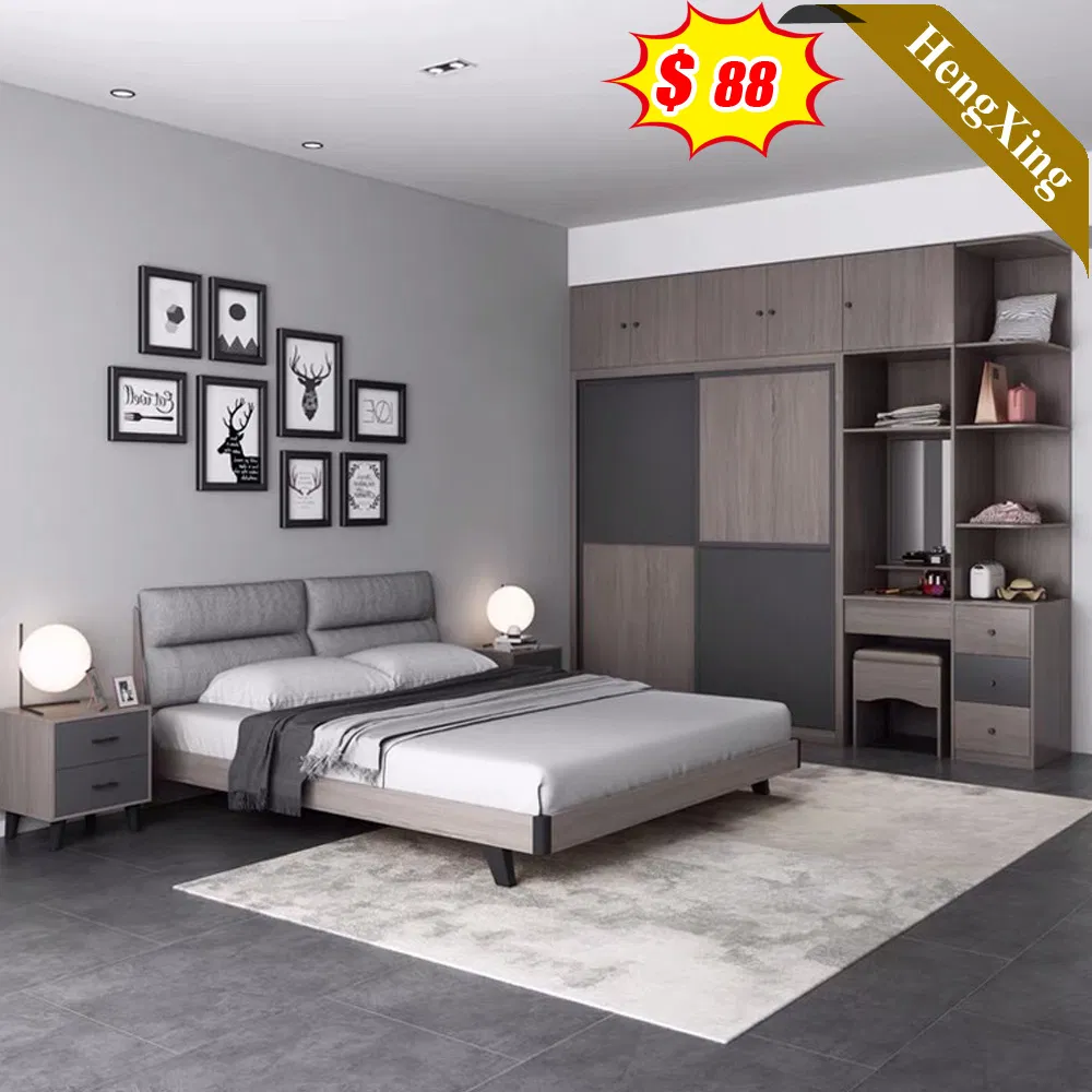 Modern Genuine Leather Bed