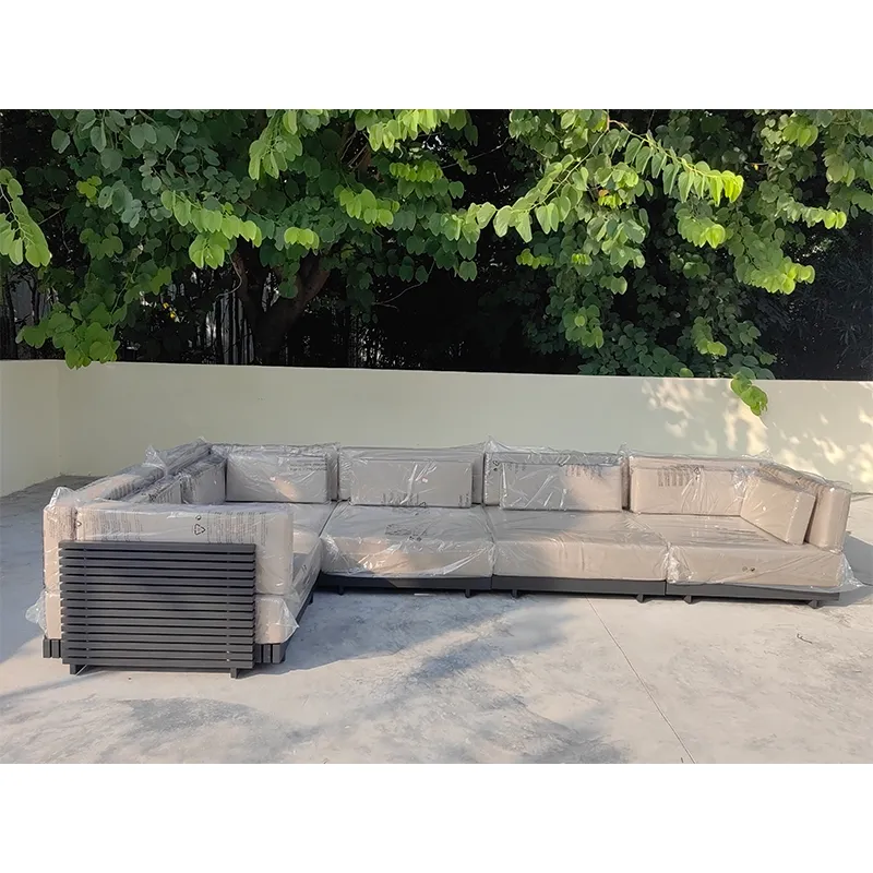 Modern Waterproof Teak Wood Outdoor Furniture