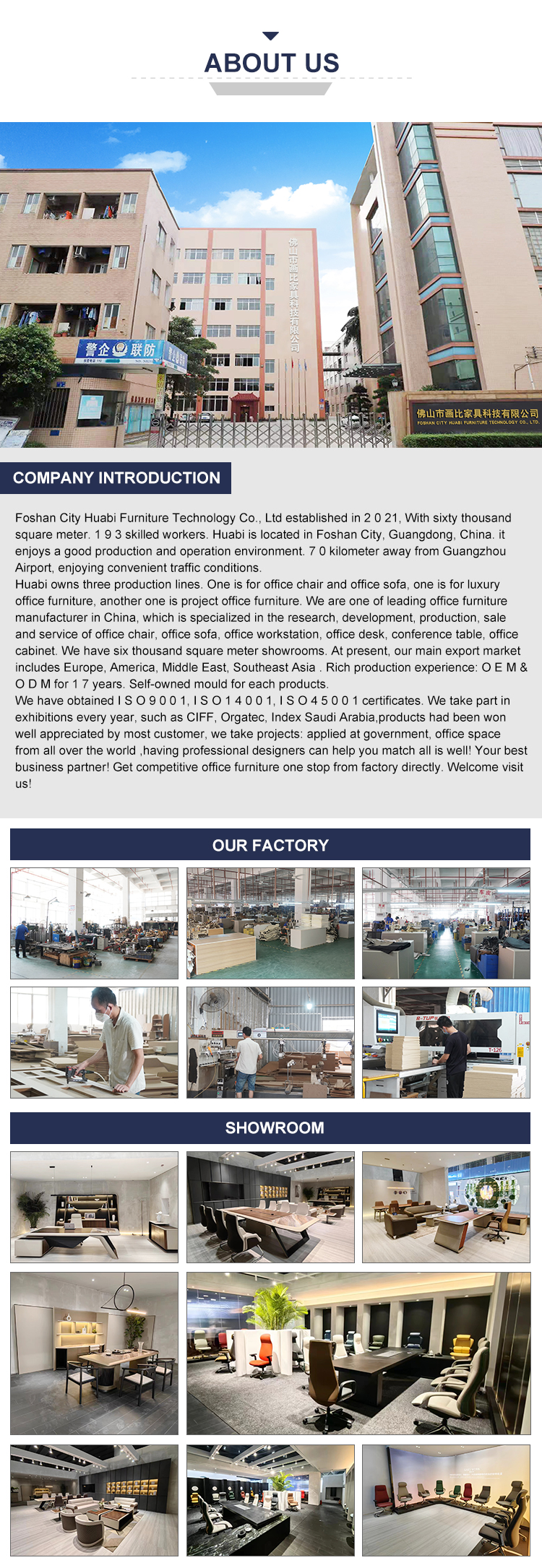 Manufacturing Details