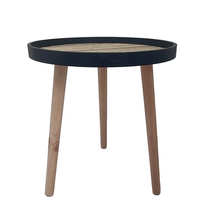 Round Tray Coffee Table Modern Round Center Table Modern Living Room Coffee Wood Tables With Solid Wood Leg Storage Tray