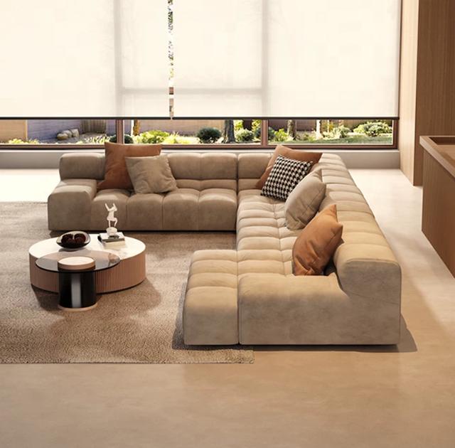 Modern Sectional Fabrics Sofa Living Room Sofas For Home Luxury Sofa Set L Shape Corner Sofa Furniture For Hotels Nordic Sofa
