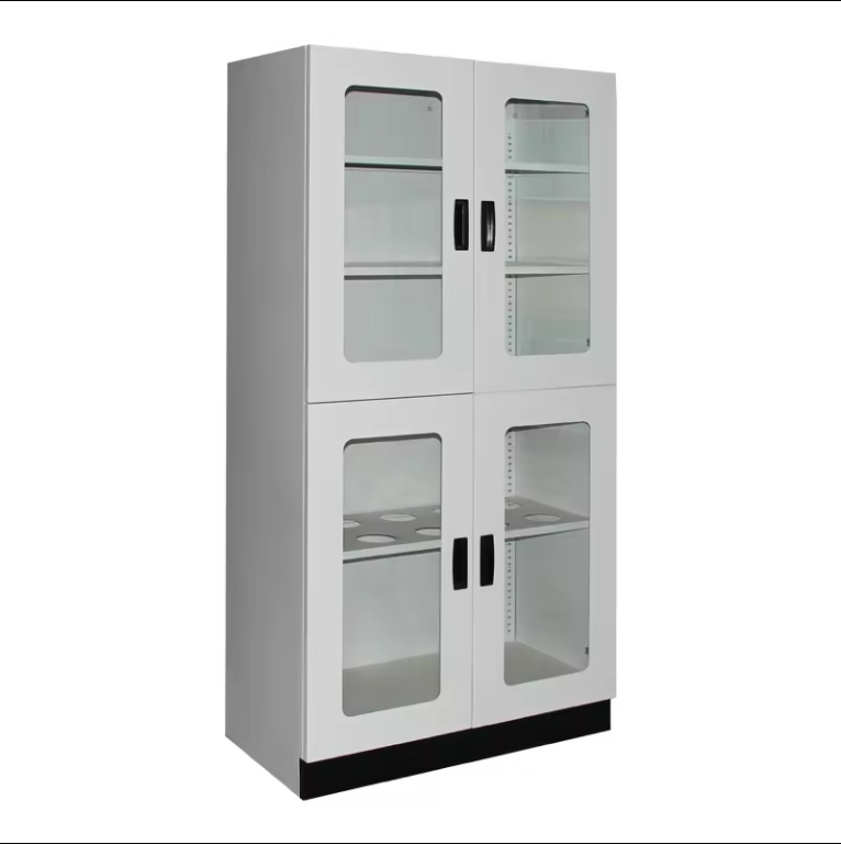 Chemical Resistant Laboratory Furniture All Steel Cabinet School Lab Reagent Storage Cabinets Medical Instrument Cabinet