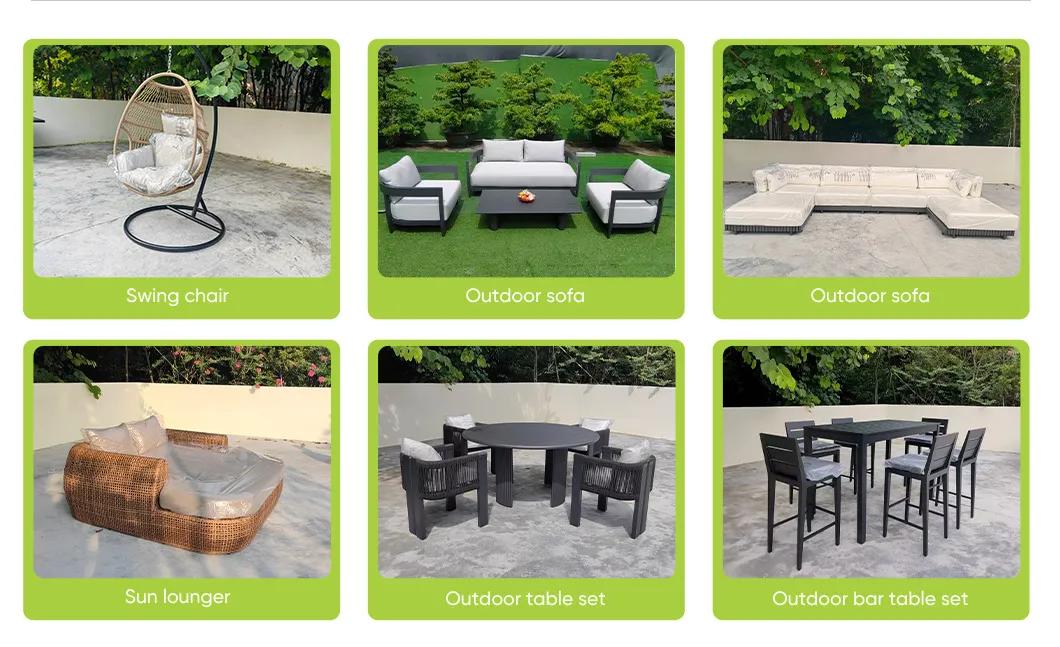 Main Outdoor Furniture Showcase