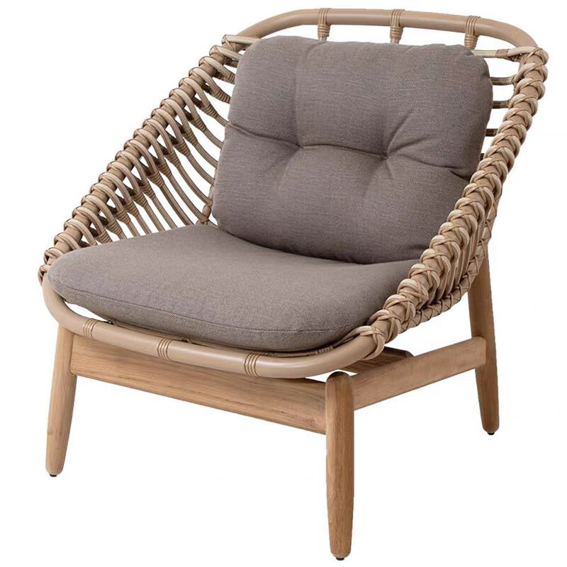 Modern Rattan Furniture Leisure Living Room Sofa Garden Wicker Sofa Chair Set Outdoor Furniture