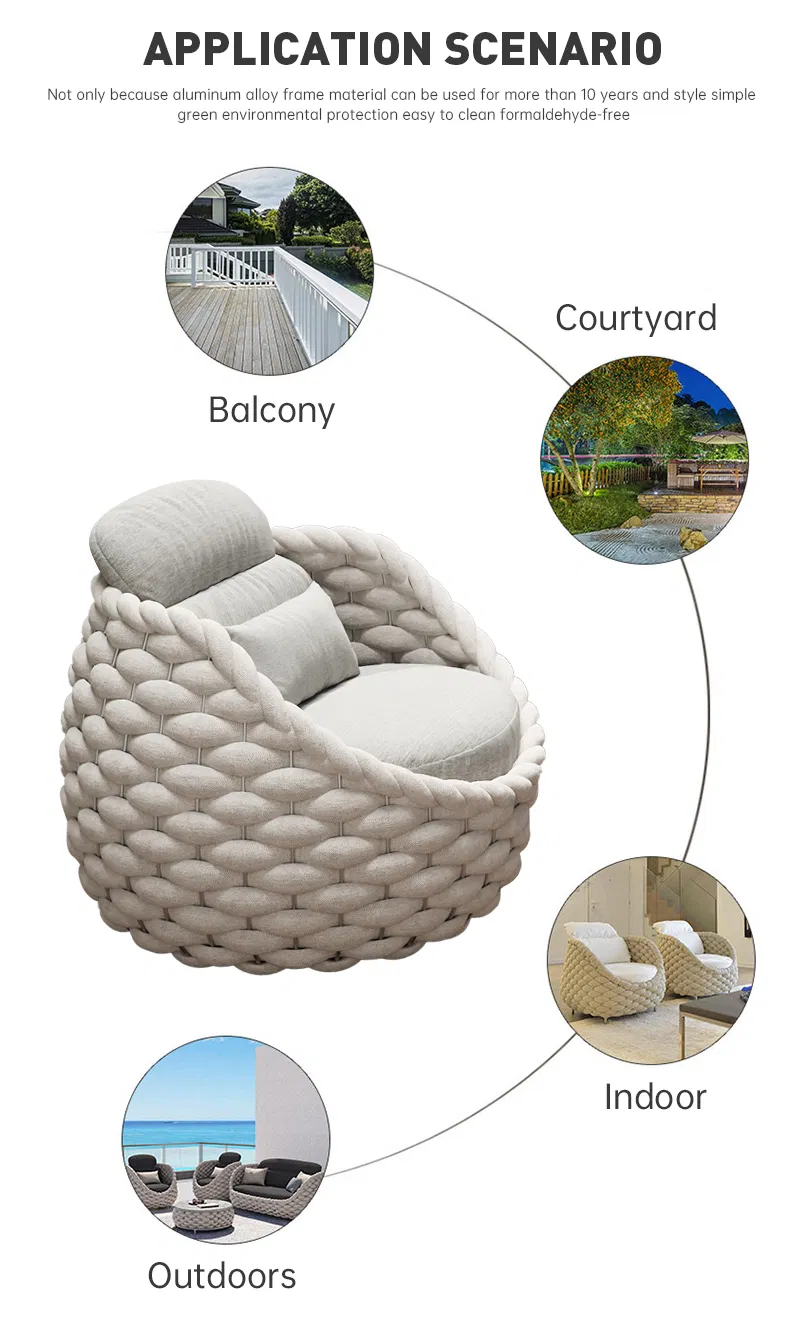 Outdoor Sofa Setup