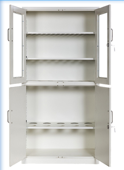 Chemical Resistant Laboratory Furniture All Steel Cabinet School Lab Reagent Storage Cabinets Medical Instrument Cabinet
