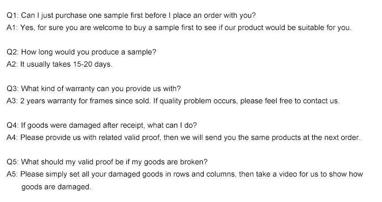 FAQ Reference