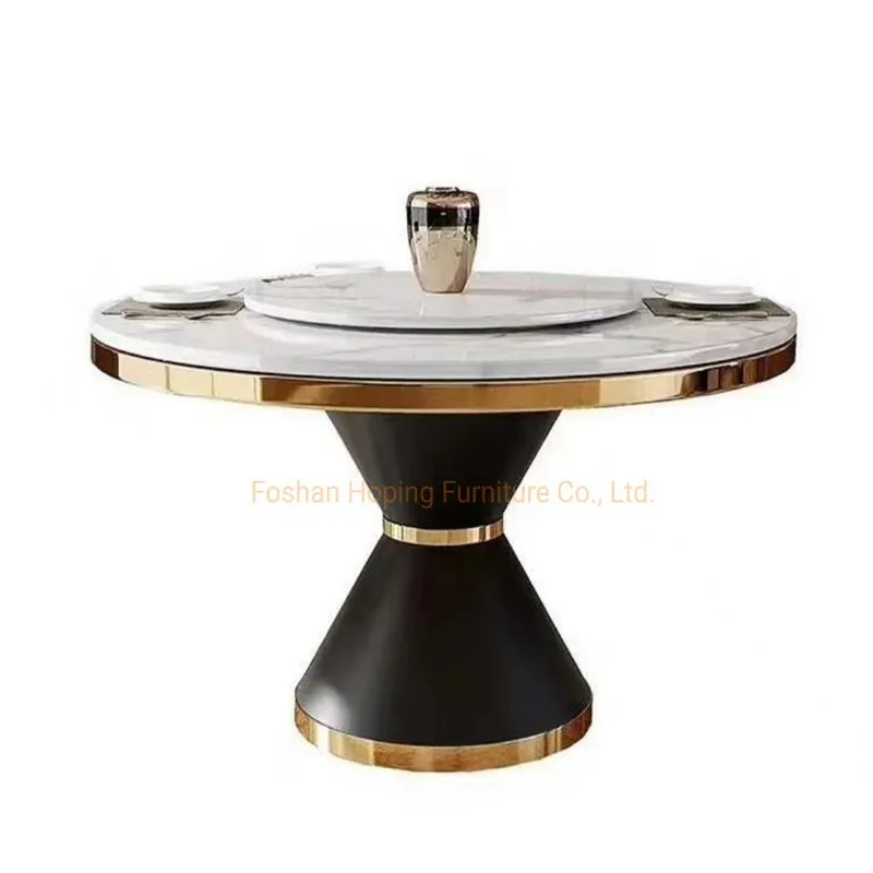 Dining Table Set with Leather Chair