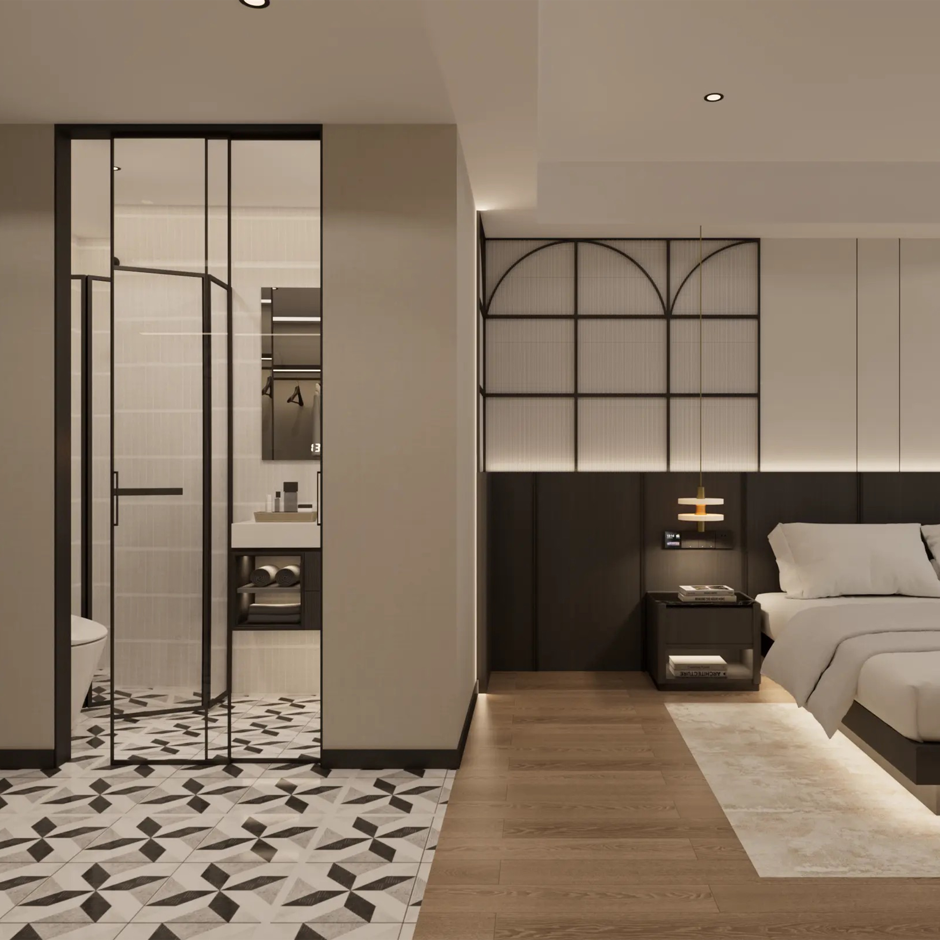 Factory Wholesale Nice Price Modern Commercial Style Hotel Project Furniture For Hotel Bed Room