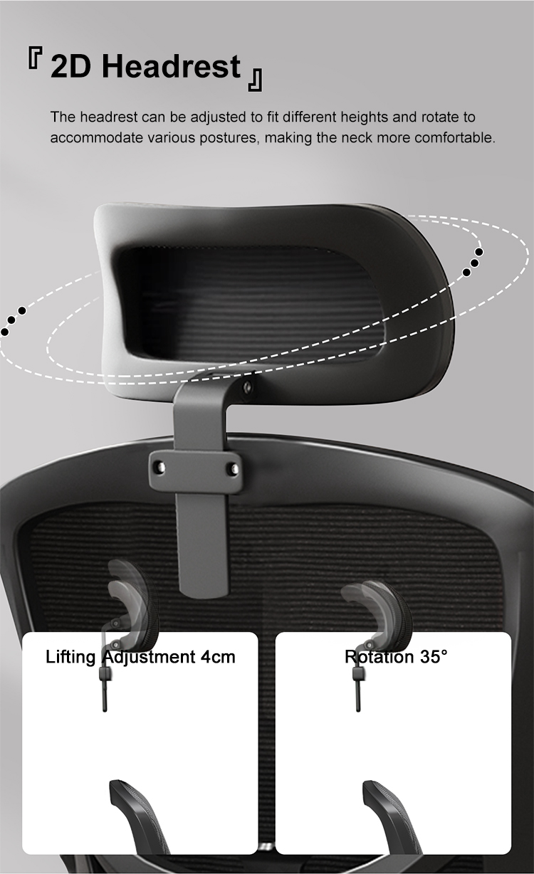 Mesh Office Chair Detail 6
