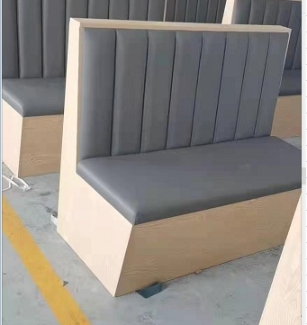 High Glossy Restaurant Furniture,Dining Chairs and Sofa Set for Booth Cafe Seating