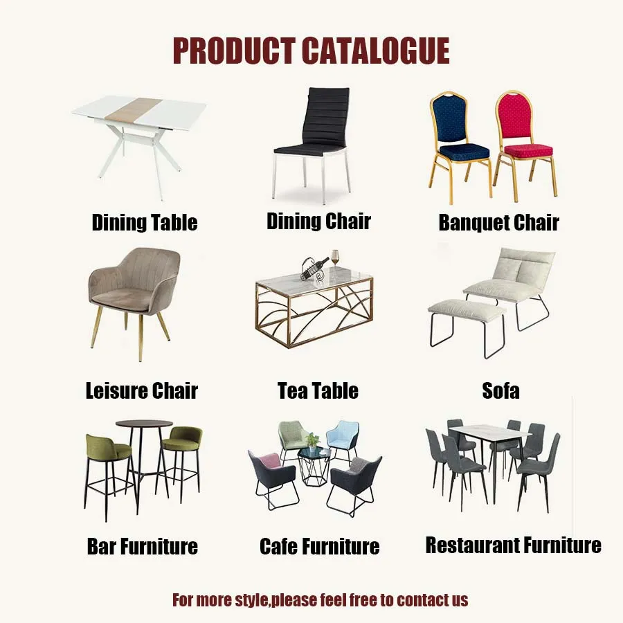 Living Room Bedroom Outdoor Furniture Sofa Dining Table Set Restaurant Furniture Dining