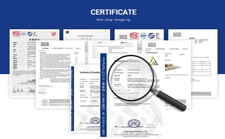 Quality Standard Certification Document 1
