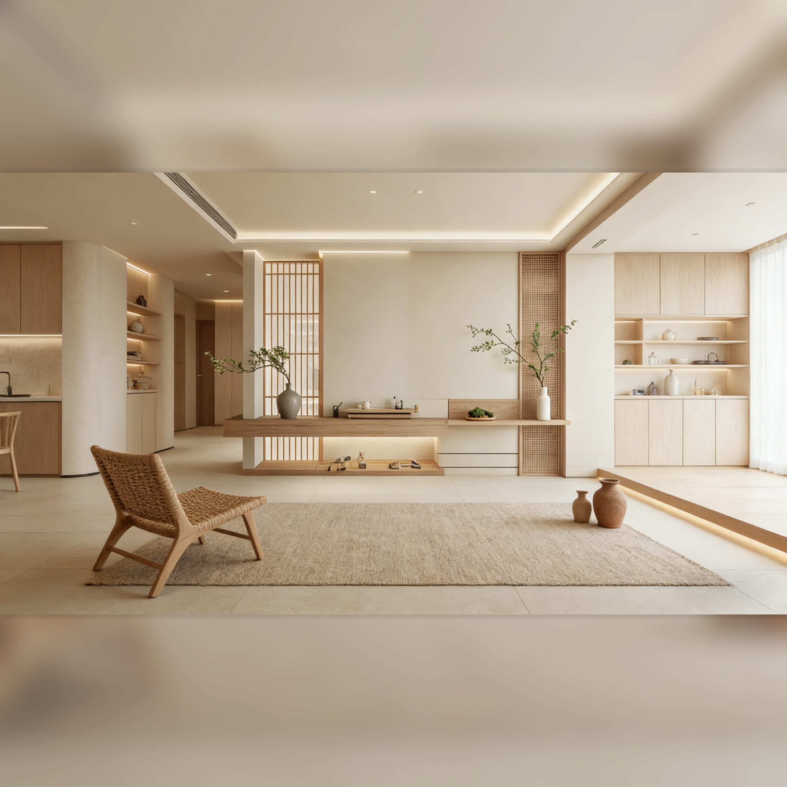 Modern Chinese Entryway Foyer Storage Cabinet Oriental Living Room Furniture Custom Solution