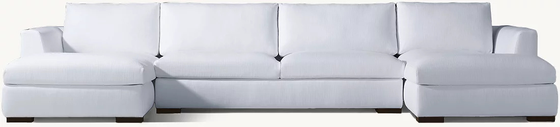 Indoor Sectional Sofa Furniture Modern Luxury Style Customizable Hardwood Frame Fabric Upholstery Living Room Modular Couch
