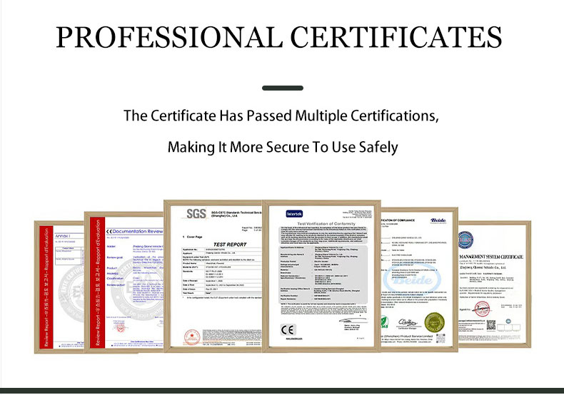 Product Quality Certifications